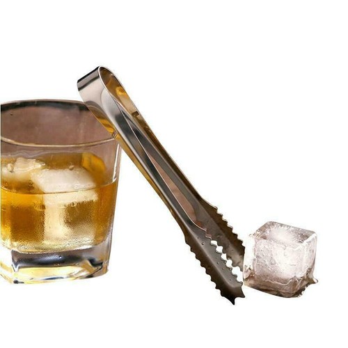 Inch ice tongs stainless - ice,