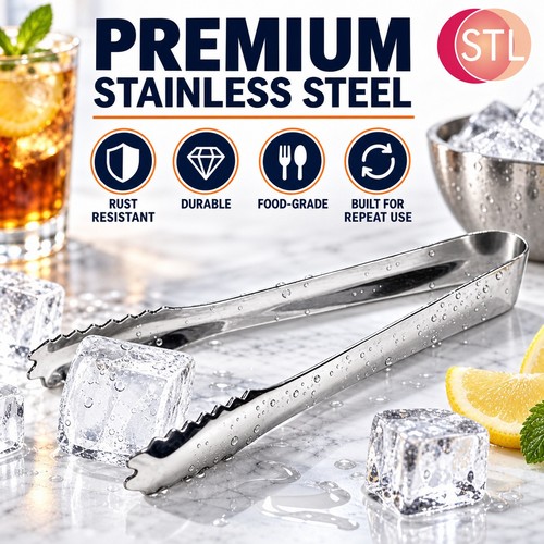 Teeth ice tongs stainless - teeth,